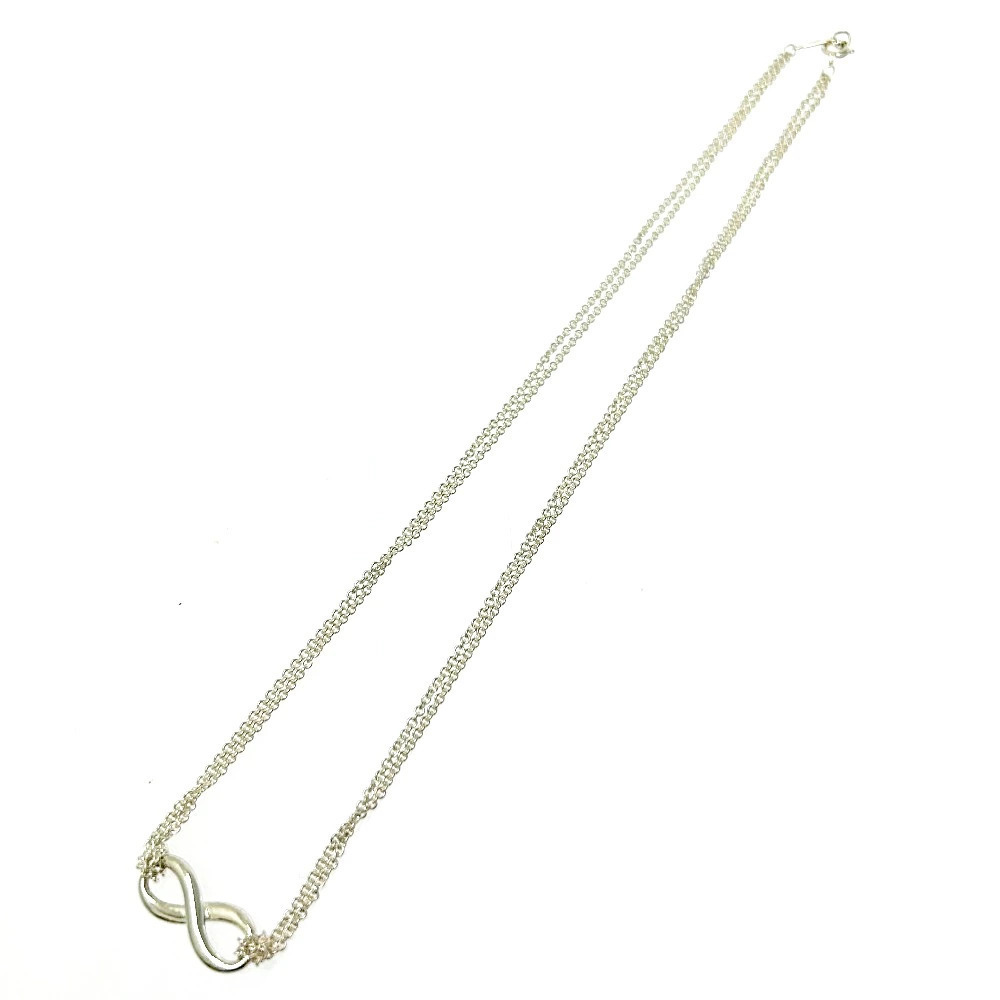 TIFFANYCo Tiffany Silver Infinity Necklace